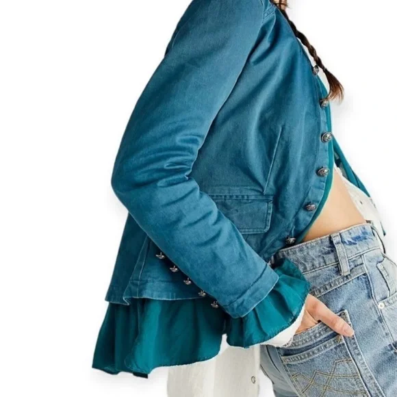 Free People Ruffles Romance Jacket - Picture 3 of 8